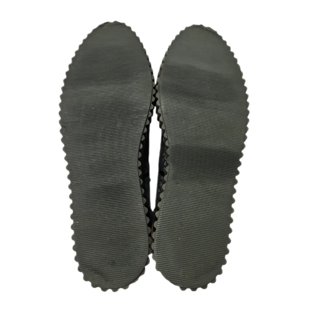 KAT MACONIE | Black Mesh Platform Oxfords in Size US 10